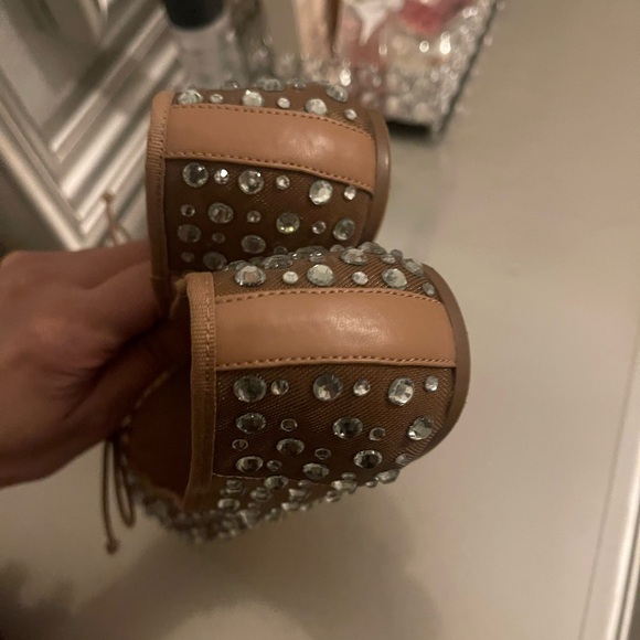 Zara women mesh crystal flats - Picture 7 of 11